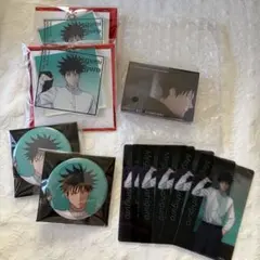 アニメーション 呪術廻戦展 缶バッジ クリアカード 伏黒恵 12点セット