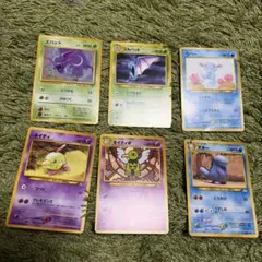 ポケモンカード 旧裏面 6枚セット - メルカリ
