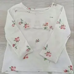 BabyGAP 80サイズ花柄 長袖カットソー