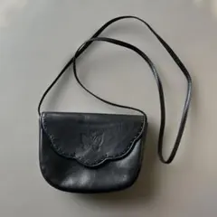 t*l様 HANAE MORI ブラックショルダーバッグ