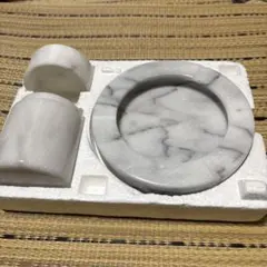 大理石の灰皿セット