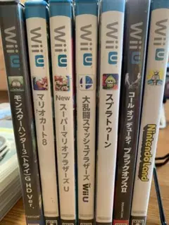 Wii U ゲームソフト 7本セット