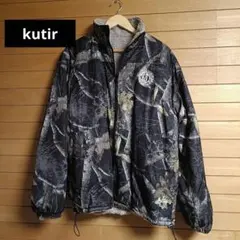 kutir クティール 2wayリバーシブルナイロンボアブルゾン