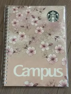スターバックス キャンパスリングノート SAKURA2026 桜　新品未開封のサムネイル