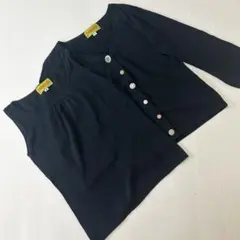 Jocomomola ★アンサンブル ブラック カーディガンのサムネイル