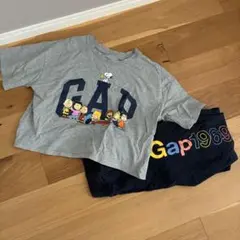 GapスヌーピーTシャツ、スウェットパンツセット