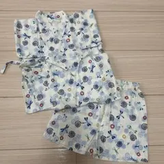 〔美品〕80cm トンボ柄　甚平