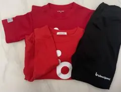 bilima sports 体操服 3点セット 赤　130
