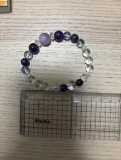 天然石ビーズブレスレット