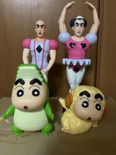 クレヨンしんちゃん マカオとジョマ MASTERLISE 約25cm - メルカリ