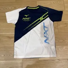 Mizuno NXT Tシャツ ネイビー/ホワイト