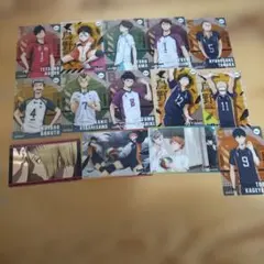 ハイキュー！！キャラクターカードセット 15枚セット
