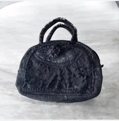 vintageビンテージアンティーク古着レトロ総レースハンドバッグのサムネイル