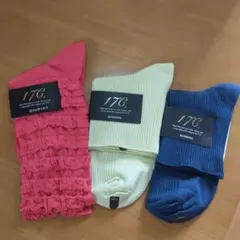 17C. ソックス 3足セット ✨新品未使用✨日本製 定価３５２０円➔のサムネイル