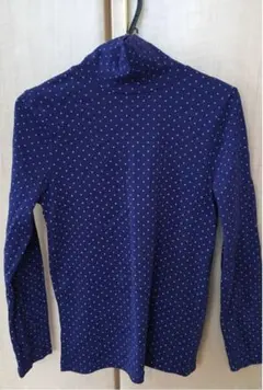 ★ユニクロ★タートルネック 水玉Mサイズ