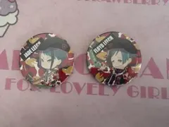 ツイステ フロイド ジェイドリーチ兄弟 缶バッジ