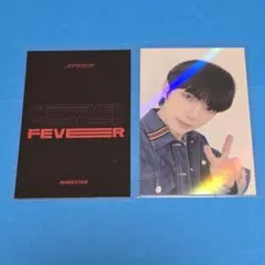 ATEEZ fever part.2 ヨサン トレカ makestar 特典 - メルカリ