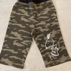 ピーナッツ　スヌーピー ミリタリー　パンツ　カーキ　110 新品未使用