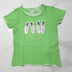 【ARMANI】アルマーニ　キッズ　グリーン　Tシャツ　106cmのサムネイル