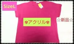 【✨新品未使用✨１点限り！】レディス アクリルニット サイズL