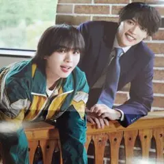 大西流星×原嘉孝 記事 ポスター