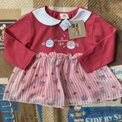 新品♡ドキンちゃんとコキンちゃん 赤い長袖Tシャツ 90cm