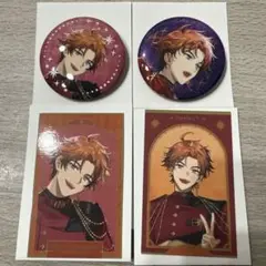 にじさんじ IMPACT 太陽組 北見遊征 缶バッジ フォトカード風