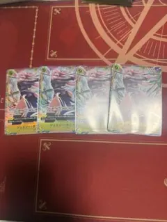 ジュエリー・ボニー パラレル　SRカード 4枚セット