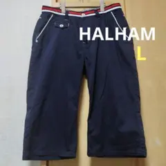 HALHAM ハルハム ハーフパンツ ネイビー Lのサムネイル