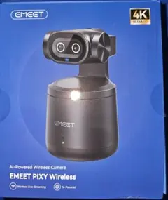 EMEET PIXY ワイヤレス ウェブカメラ デュアルカメラ AI 自動追跡