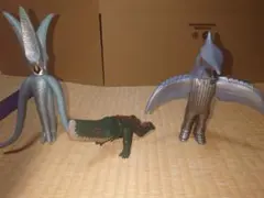 エビラ ソフビ人形 タグ付き 1966年 怪獣 ムービーモンスターシリーズ