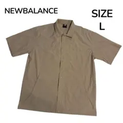 NEW BALANCE ニューバランス 半袖 コーチジャケット ワークシャツ Lのサムネイル
