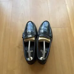 REGAL ブラックレザー ローファー 26EE