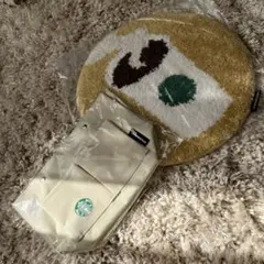 再度値下げ中　starbucks チェアパッド & バッグインバッグ