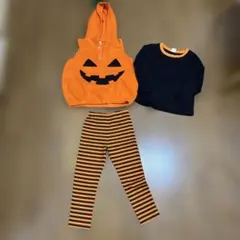 ハロウィン　パンプキン　コスチューム　110