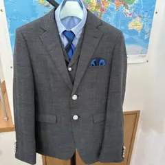 期間限定値下げ‼︎キッズ160㎝ 卒入学 スーツ6点セット