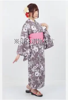 Jean-Paul GAULTIER 楽園柄 浴衣 Jean Paul Gaultier 花柄浴衣 Mサイズ 帯付き - メルカリ