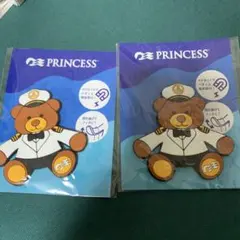PRINCESS クルーズ ベア マグネット フック 2個セットのサムネイル