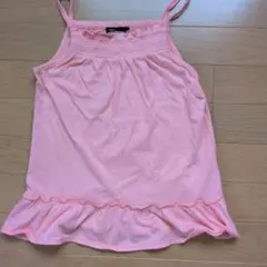 GapKids ノースリーブ タンクトップ ピンク 130cmのサムネイル