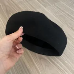 【極美品】CA4LA ベレー帽　黒