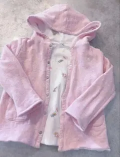 ラルフローレン リバーシブル ベビー ピンク 羽織り 上着