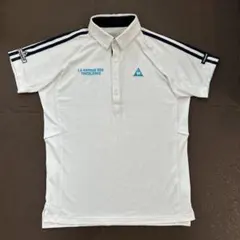 ルコックスポルティフ　ゴルフ　ポロシャツ ホワイト　Mサイズ