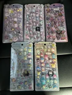 サンリオキャラクターズ　うるちゅるポップシール 5種セット