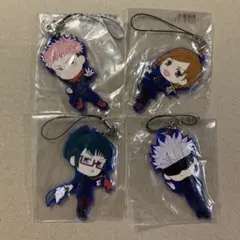 呪術廻戦 一番くじ ラバーストラップ 虎杖悠仁 釘崎野薔薇 禪院真希 五条悟