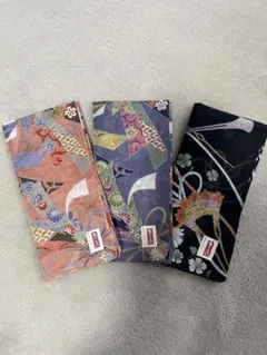 ハンカチ　3枚セット　和柄きもの