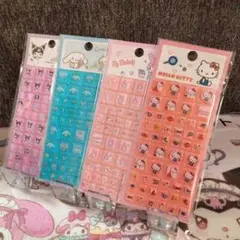 サンリオ　タイルシール4枚セット　公式ライセンス認定取得