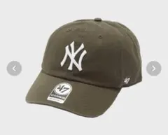 47 CLEAN UP Yankees キャップ オリーブのサムネイル
