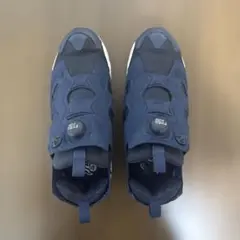 Reebok INSTAPUMP FURY ネイビー スニーカー 26.5cm