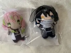 ゆらふわぬいぐるみ 鬼滅の刃 伊黒小芭内 甘露寺蜜璃