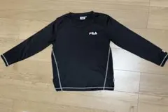 FILA フィラ 長袖 スポーツウェア ブラック